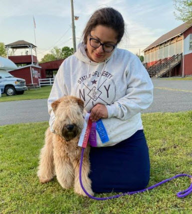 Aoibheann early Summer 2021 at shows